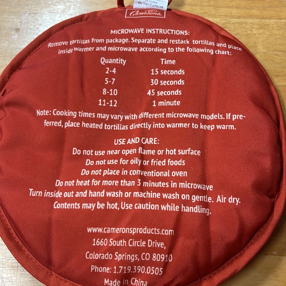 Tortilla Warmer - Picture 2 of 2